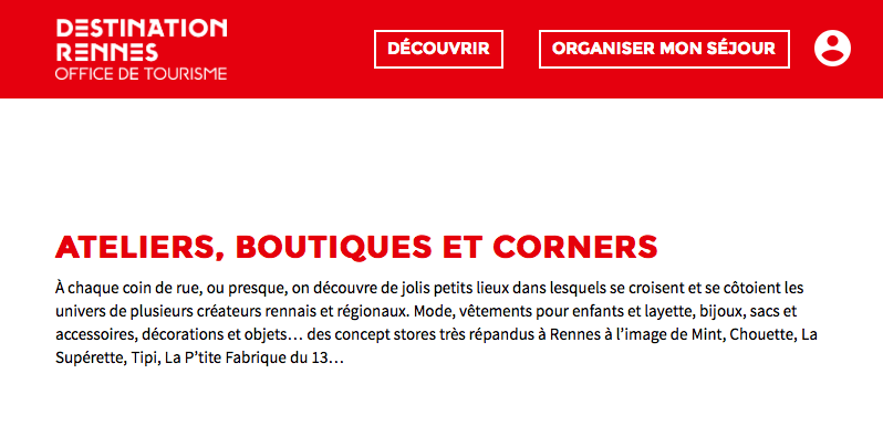 Destination Rennes presse boutique de créateurs Chouette à Rennes