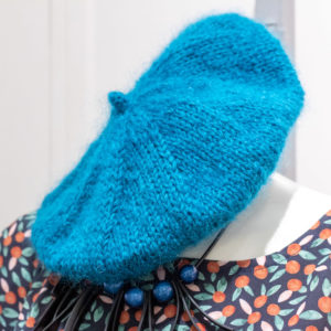 béret en tricot femme créatrice Rennes cadeaux de noel